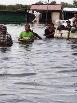 Campaña nacional por los humildes de Tabasco