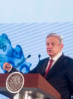 AMLO y el discurso; la crisis general y los hechos