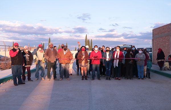 Progreso en Villa de Ramos, San Luis Potosí no se detiene