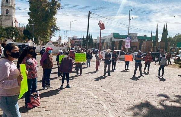 Tras 10 años sin agua, familias de Tizayuca piden solución