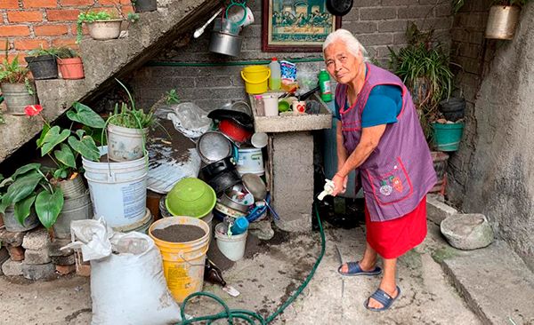 Deficiente el abasto de agua potable en la colonia Wenceslao Victoria Soto