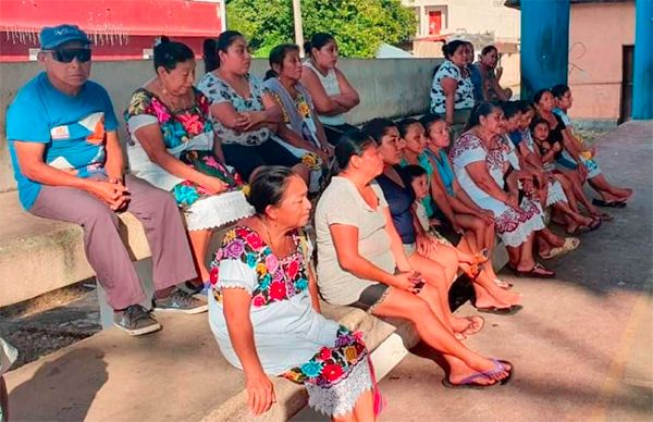 Familias mayas de Tihosuco refrendan su compromiso con Antorcha