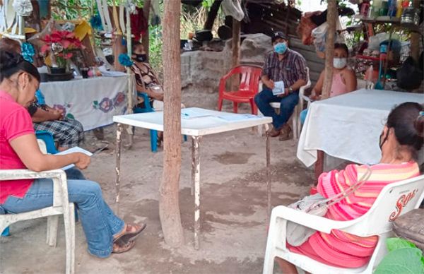 Presenta Antorcha plan de trabajo en comunidad de Tamazunchale