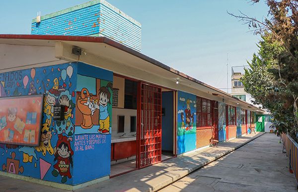Brindan mantenimiento a escuelas de Lomas de Totolco