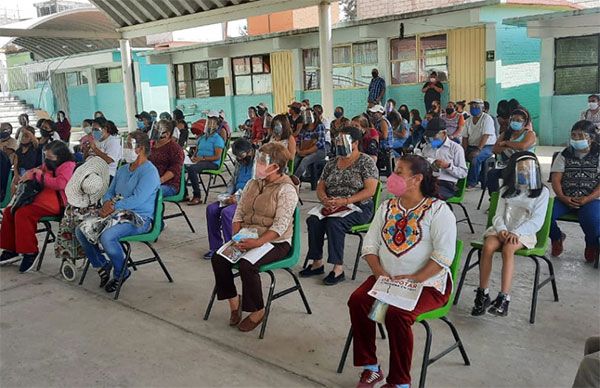 Invita Edmundo Acevedo en Ecatepec a trabajar más unidos que nunca con Antorcha