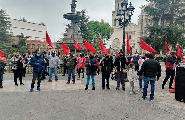 Entregan antorchistas pliego petitorio a gobierno de Coahuila