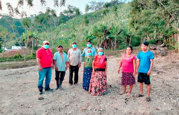 Trabajan antorchistas por progreso de San Juanito