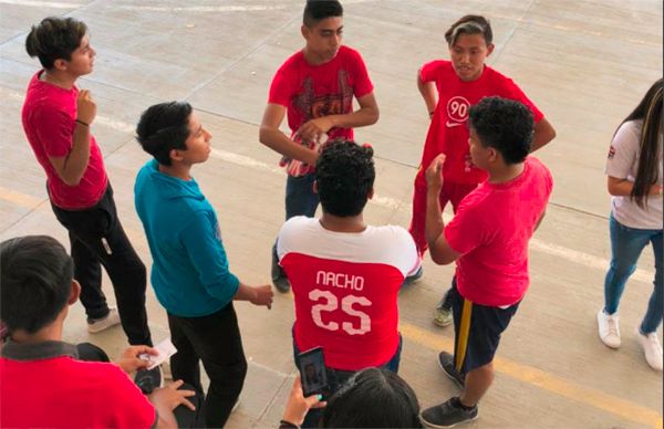 Arranca primer torneo interno estudiantil de futbol