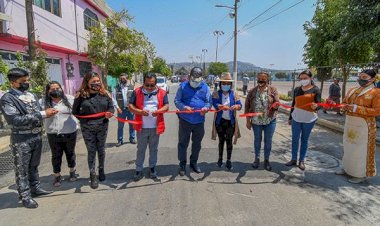Gobierno municipal concluye obras en barrios Transportistas y Saraperos
