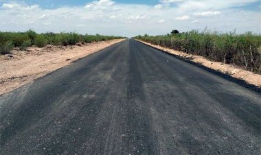 Avanza obra en comunidad de Santo Domingo