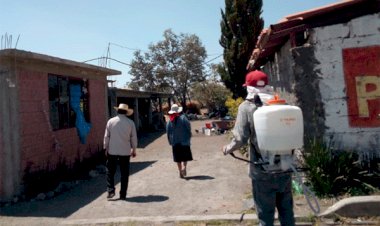 Despliega Antorcha brigadas de sanitización en Atlixco