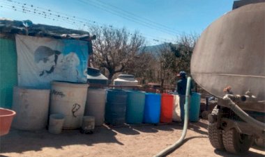 Abasto de agua en Villa Hidalgo