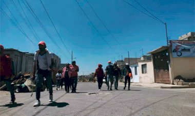 Continúa Antorcha sanitizando colonias en el sur de Puebla