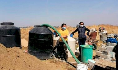 Antorcha lleva agua a familias afectadas en Tláhuac por la escasez