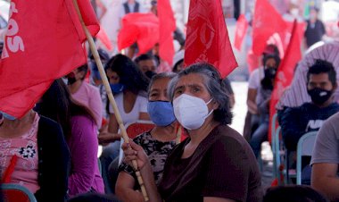 Triunfa gestión antorchista en colonia Cencalli