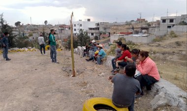 Piden vecinos de Santa Catarina apoyo de Antorcha