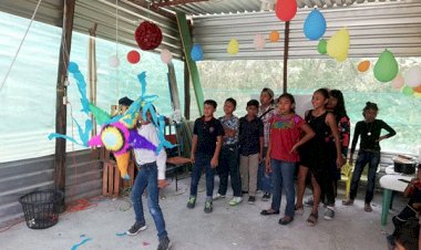 Festejan en La Antorcha Día del Niño