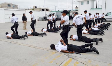 CCP Chimalhuacán evalúa y capacita a los nuevos Policías Municipales