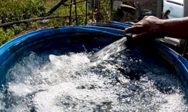 Antorchistas protestan por abandono de obra hidráulica en San Fernando, Galeana