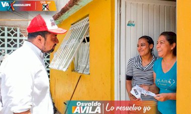 Con Osvaldo Avila, las mejores propuestas, capacidad y experiencia