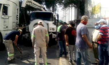 Antorcha abastece de agua a familias de Iztapalapa