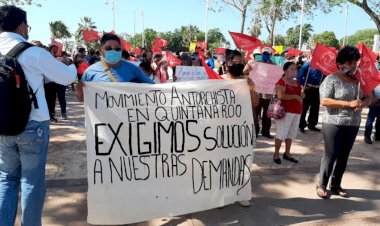 Antorchistas quintanarroenses llaman al gobernador Carlos Joaquín a privilegiar el diálogo