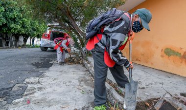 Mejoramos espacios públicos de Xaltipac, Progreso de Oriente, Filiberto Gómez y Tlatelco