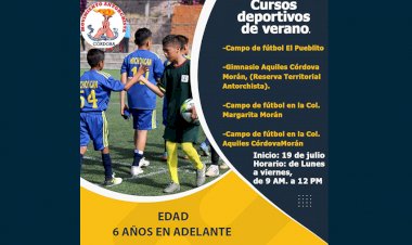 Antorcha invita a sus cursos de verano para fomentar el deporte entre cordobeses