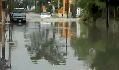 Deja inundación en colonia de Mante familias damnificadas