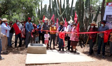 Ayuntamiento de Tepexi construye cisternas en Rancho Las Yeguas