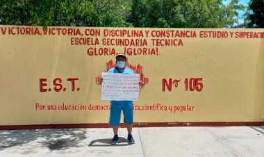 Critican profesores las amenazas de la SEP