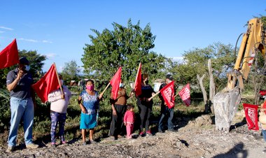 Construyen en Tepexi sistema de agua potable en Moralillo