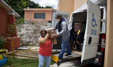 Entrega DIF de Ocoyucan “Desayunos fríos”