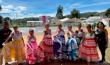 Antorchistas celebran tarde mexicana en Ixtapaluca