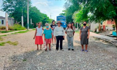 Calles en mal estado; solicitan pavimentación en Cd. Mante