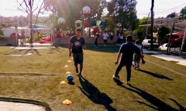 Entrenamientos de fútbol para alejar a los jóvenes del ocio