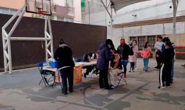 Continúa vacunación contra Influenza en unidad ACM de Azcapotzalco