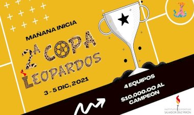 Realizarán Segunda Copa Leopardos en el IDSDM