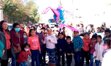 Celebran antorchistas posada en Querétaro; advierten difícil 2022