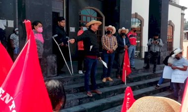 Campesinos piden a alcalde Rausel Cervantes, apoyo a este sector