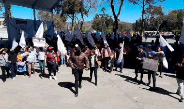 Antorcha instala plantón en Milpa Alta