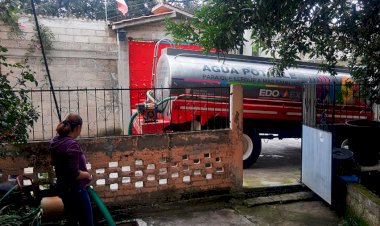 Gestiona Antorcha agua potable para la colonia El Tráfico