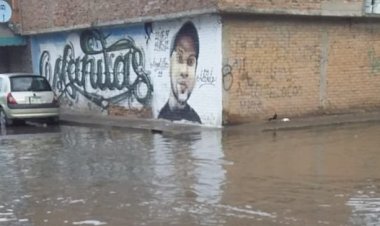 Lluvias colapsan drenaje en colonias de San Luis Potosí