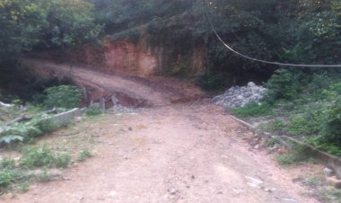 Obras inconclusas en la Montaña de Talpa, más daños que beneficios