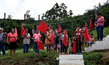 Inaugura alcalde rehabilitación de planta tratadora en San José Aocotzota