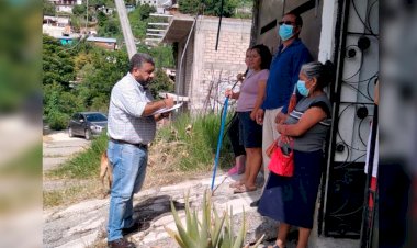 Inspecciona Protección Civil daños en viviendas de la colonia Héroes de Guerrero