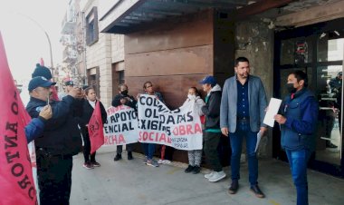 Antorchistas de Nogales entregaron su pliego petitorio al Ayuntamiento