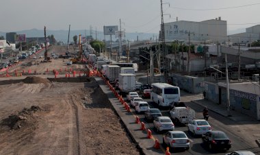 Obras del paseo 5 de Febrero modifican rutina de ciudadanos