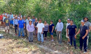 Listo la comitiva antorchista del norte de Quintana Roo que acudirá al mitin al Gobierno de Quintana Roo