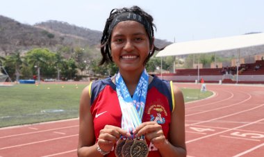 El atletismo requiere disciplina: Yhoalibeth López, atleta